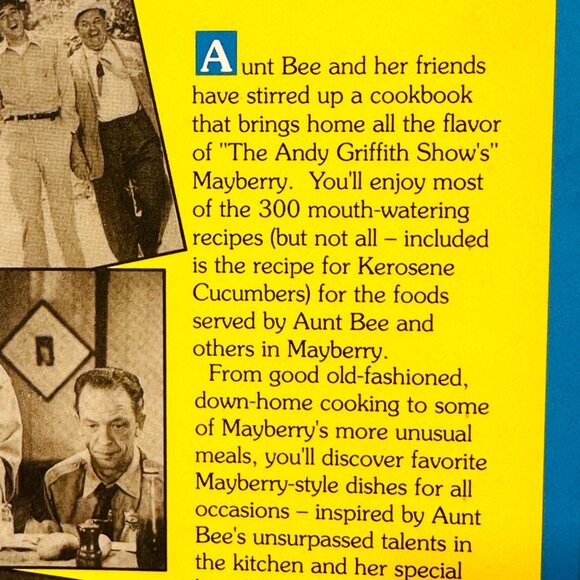 Aunt Bee's Mayberry Cookbook from the Andy Griffith Show (1991) - Picture 6 of 9